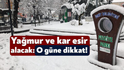 Meteoroloji Genel Müdürlüğü'nün tahminlerine göre yurt çapındaki hava durumu parçalı