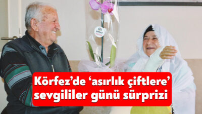 Körfez Belediyesi, 14 Şubat Sevgililer Günü’nde anlamlı bir ziyaret gerçekleştirdi.