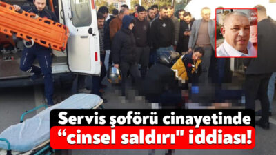 Körfez'de servis şoförünü tabancayla başından vurarak öldüren sanık ilk kez