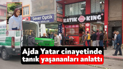 Kocaeli'nin Körfez ilçesinde eski eşi Ajda Yatar'ı restoranda yemek yediği