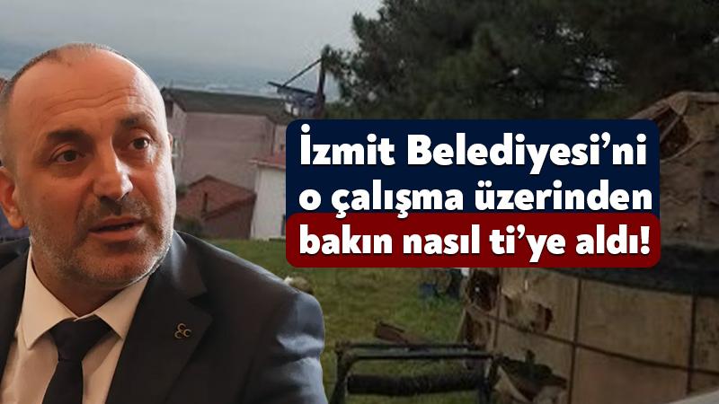 MHP İzmit İlçe Başkanı İlker Kazan, sosyal medya hesabından yaptığı