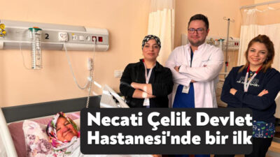 Gölcük Necati Çelik Devlet Hastanesi'nde ilk kez yapılan total laparoskopik