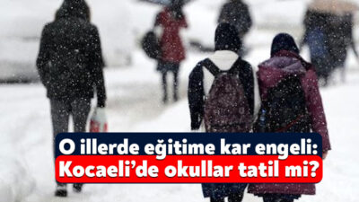 Türkiye’nin büyük bir bölümünü etkisi altına kar yağışı yaşamı olumsuz