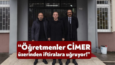Hürriyetçi Eğitim Sen Kocaeli Şube Başkanı Adem Ellialtıoğlu, öğretmenlerin CİMER