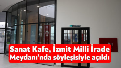 Kocaeli Büyükşehir Belediyesi tarafından yapılan İzmit Milli İrade Meydanı’nda, gençlere