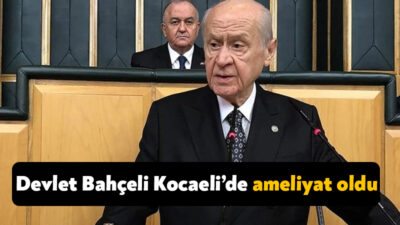 MHP Genel Merkezi tarafından MHP Genel Başkanı Devlet Bahçeli'nin sağlık