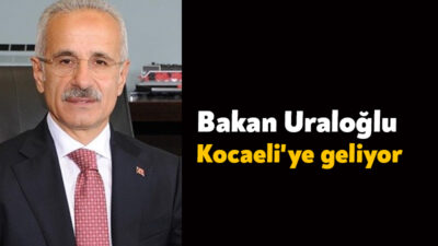 Ulaştırma ve Altyapı Bakanı Abdülkadir Uraloğlu bugün Darıca Metrosu test