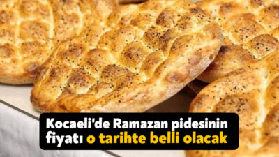 Kocaeli Fırıncılar Odası Başkanı Ali Sarı, Ramazan pidesinin fiyatının henüz