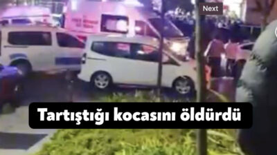 Kocaeli’nin Çayırova ilçesinde bir kadın tartıştığı kocasını silahla vurarak öldürdü.