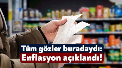 Türkiye İstatistik Kurumu, ocak ayının enflasyon oranını açıkladı. Buna göre,