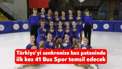 Türkiye şampiyonluğunu kazandıktan sonra Fransa'da senkronize buz sporları yarışmasına katılan