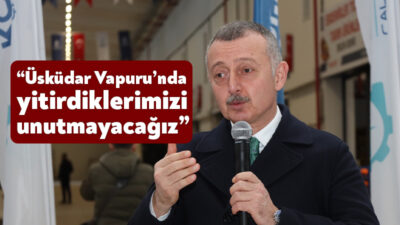 Kocaeli Büyükşehir Belediye Başkanı Tahir Büyükakın, 1 Mart Üsküdar Deniz