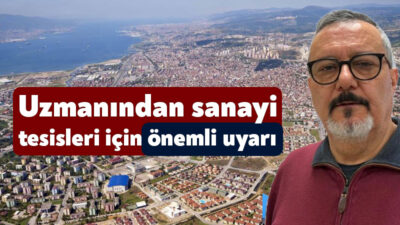 Kocaeli'nin aktif deprem hattı üzerinde bulunması nedeniyle uyarılarda bulunan Kocaeli
