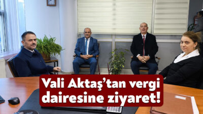Kocaeli Valisi İlhami Aktaş, 36. Vergi Haftası nedeniyle Acısu Vergi