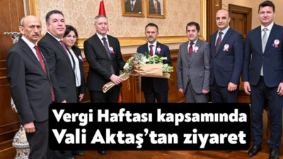 İl Defterdarı Dr. Osman Eşgin ve beraberindeki heyet, Kocaeli Valisi