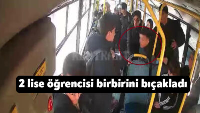 Kocaeli'nin Darıca ilçesinde okul çıkışı çıkan kavgada, 2 lise öğrencisi