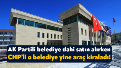 Kocaeli’de CHP tarafından yönetilmekte olan İzmit Belediyesi ile AK Partili