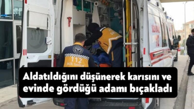 Kocaeli'de evinde karısı ile başka bir adamı gören koca, aldatıldığını
