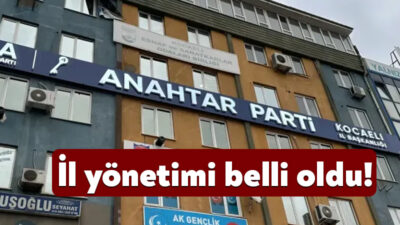 Anahtar Parti Kocaeli İl Kongresi’ni geçtiğimiz günlerde parti il binasında