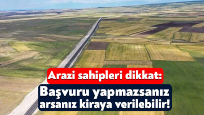 Tarım ve Orman Bakanlığı’nın geçtiğimiz yıllarda detaylarını açıkladığı atıl durumdaki