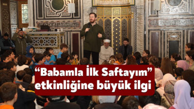 Büyükşehir Belediyesi’nin “Babamla İlk Saftayım” etkinliğinde Gebze Çoban Mustafa Paşa