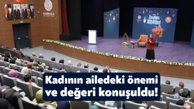 Başiskele Belediyesi tarafından düzenlenen 8 Mart Dünya Kadınlar Günü münasebetiyle