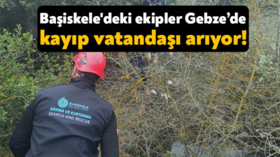 Başiskele Belediyesi Arama Kurtarma Ekibi (BAŞAK), Gebze’nin Muallimköy Mahallesi’nde uzun