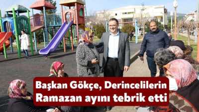 Hafta sonu saha çalışmalarını yerinde inceleyen Derince Belediye Başkanı Av.