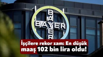 Gebze’de bulunan Bayer İlaç Sanayi Şirketi ve Petrol İş Sendikası