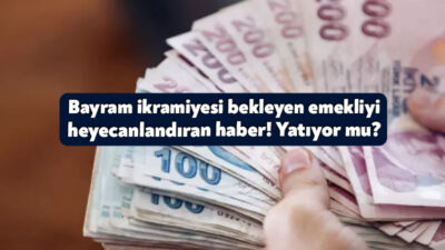 Emeklilerin bayram ikramiyeleri Meclis onayından sonra 24-28 Mart tarihleri arasında