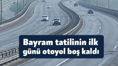 9 günlük Ramazan Bayramı tatilinin ilk günü TEM Otoyolu'nun Kocaeli