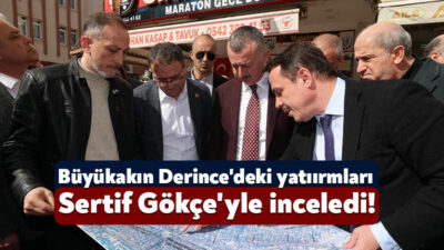 Kocaeli Büyükşehir Belediye Başkanı Doç.Dr.Tahir Büyükakın ilçelerde devam eden çalışmaları