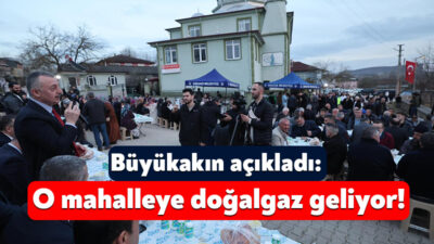 Kocaeli Büyükşehir Belediye Başkanı Doç.Dr.Tahir Büyükakın, Derince Karagöllü’de düzenlenen iftara