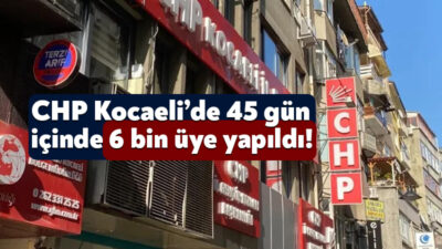 CHP’de 23 Mart’ta yapılacak olan ön seçim öncesinde partiye yeni