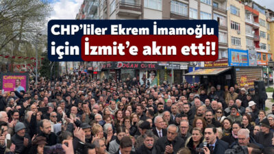 İstanbul Büyükşehir Belediye Başkanı Ekrem İmamoğlu’nun gözaltına alınmasının ardından CHP’liler