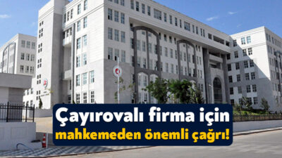 Gebze Asliye Ticaret Mahkemesi, Çayırova’da faaliyetlerini sürdüren Florkim Kimya Şirketi