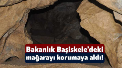 Çevre, Şehircilik ve İklim Değişikliği Bakanlığı, Başiskele’deki Cirbin Ali Mağarası’nı