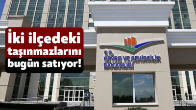 Kocaeli Çevre, Şehircilik ve İl Müdürlüğü 2 ilçedeki taşınmazını satacak.