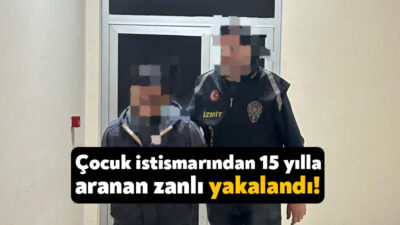 Kocaeli’de çocuk istismarından 15 yıl hakkında hapisle aranan H.G. ile