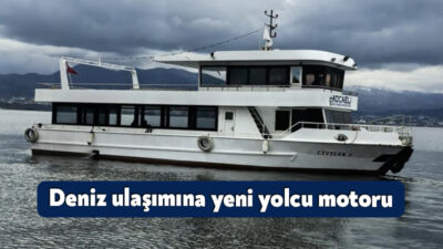 Kocaeli'de bugün itibariyle hizmete açılan Yarımca İskelesi için filoya bir