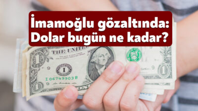 İstanbul Büyükşehir Belediye Başkanı Ekrem İmamoğlu dün sabah saatlerinde gözaltına