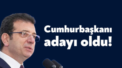 Cumhuriyet Halk Partisi’nde yapılan ön seçimin ardından cumhurbaşkanı adayı ilan
