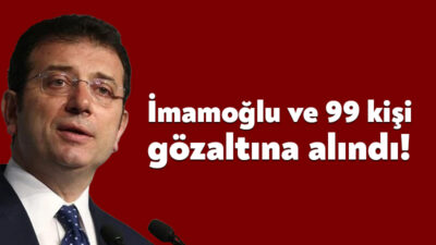 İstanbul Büyükşehir Belediye Başkanı Ekrem İmamoğlu ve basın danışmanın da