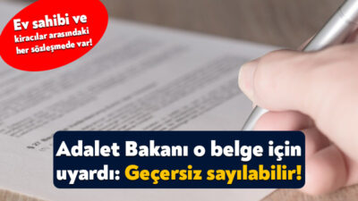 Adalet Bakanı Yılmaz Tunç, ev sahibi ve kiracılar arasında yaşanmakta