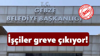 Gebze Belediyesi’nde 35 işçiyi ilgilendiren toplu iş sözleşmesi görüşmeleri bir