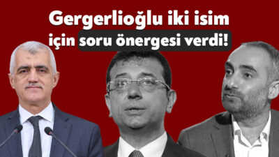 DEM Parti Kocaeli Milletvekili Ömer Faruk Gergerlioğlu, İstanbul Büyükşehir Belediye