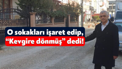 DEM Parti Kocaeli Milletvekili Ömer Faruk Gergerlioğlu, Kartepe Mithatpaşa Caddesinin