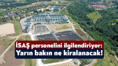 İzmit Su A.Ş., personellerinin taşınması için 7 Mart’ta ihaleye çıkacak.