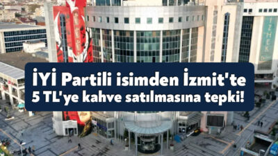 İzmit Belediyesi, Sabri Yalım Parkı'nda 5 liraya filtre kahve satışı