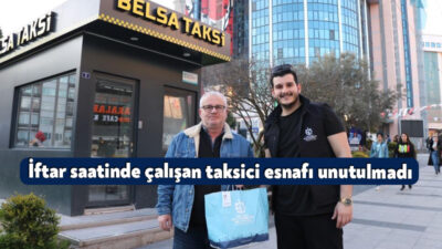 Kocaeli'de Ramazan ayında toplumsal dayanışmayı güçlendirmek amacıyla iftar saatinde çalışan